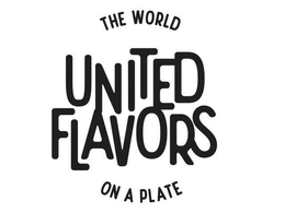 UNITED FLAVORS THE WORLD ON A PLATE trademark