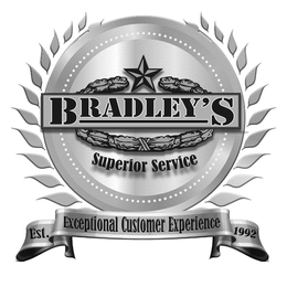 BRADLEY'S SUPERIOR SERVICE EST. EXCEPTIONAL CUSTOMER SERVICE 1992 trademark