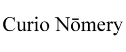 CURIO NŌMERY trademark