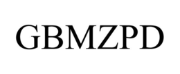 GBMZPD trademark