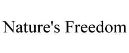 NATURE'S FREEDOM trademark