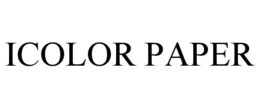 ICOLOR PAPER trademark