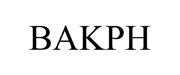BAKPH trademark