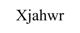 XJAHWR trademark