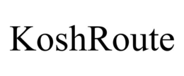 KOSHROUTE trademark