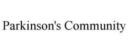PARKINSON'S COMMUNITY trademark