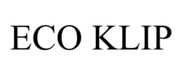 ECO KLIP trademark