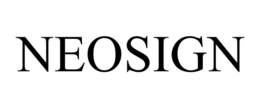 NEOSIGN trademark