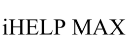 IHELP MAX trademark