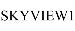 SKYVIEW1 trademark