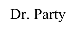 DR. PARTY trademark