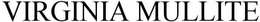 VIRGINIA MULLITE trademark
