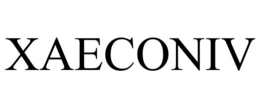 XAECONIV trademark