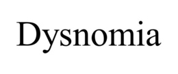 DYSNOMIA trademark