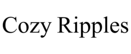 COZY RIPPLES trademark