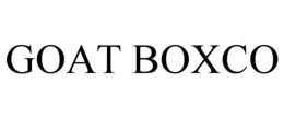 GOAT BOXCO trademark