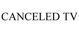 CANCELED TV trademark