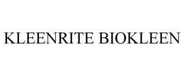 KLEENRITE BIOKLEEN trademark
