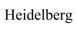 HEIDELBERG trademark