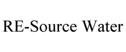 RE-SOURCE WATER trademark