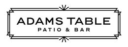 ADAMS TABLE PATIO & BAR trademark