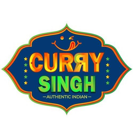 CURRY SINGH -AUTHENTIC INDIAN- trademark