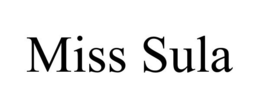 MISS SULA trademark