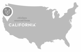 CHICKEN SOURCED FROM CALIFORNIA trademark