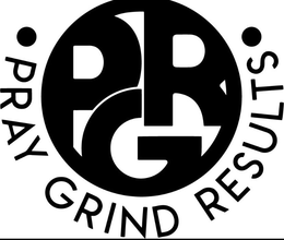 PGR PRAY. GRIND. RESULTS. trademark