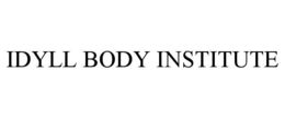 IDYLL BODY INSTITUTE trademark
