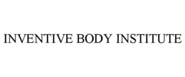 INVENTIVE BODY INSTITUTE trademark