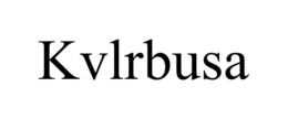 KVLRBUSA trademark
