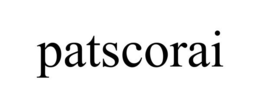 PATSCORAI trademark