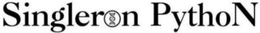 SINGLERON PYTHON trademark