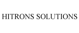 HITRONS SOLUTIONS trademark