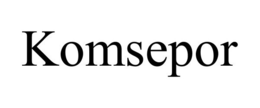 KOMSEPOR trademark