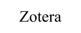 ZOTERA trademark
