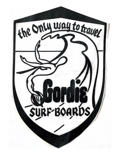 GORDIE SURFBOARDS THE ONLY WAY TO TRAVEL trademark