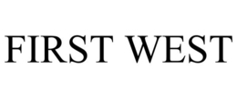 FIRST WEST trademark