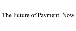 THE FUTURE OF PAYMENT, NOW trademark