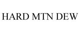 HARD MTN DEW trademark
