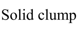 SOLID CLUMP trademark