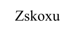 ZSKOXU trademark