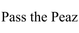 PASS THE PEAZ trademark