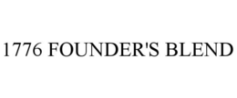 1776 FOUNDER'S BLEND trademark