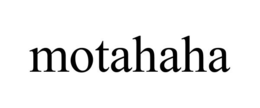 MOTAHAHA trademark