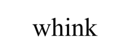 WHINK trademark