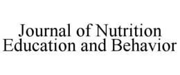 JOURNAL OF NUTRITION EDUCATION AND BEHAVIOR trademark