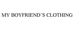 MY BOYFRIEND'S CLOTHING trademark