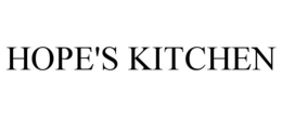 HOPE'S KITCHEN trademark